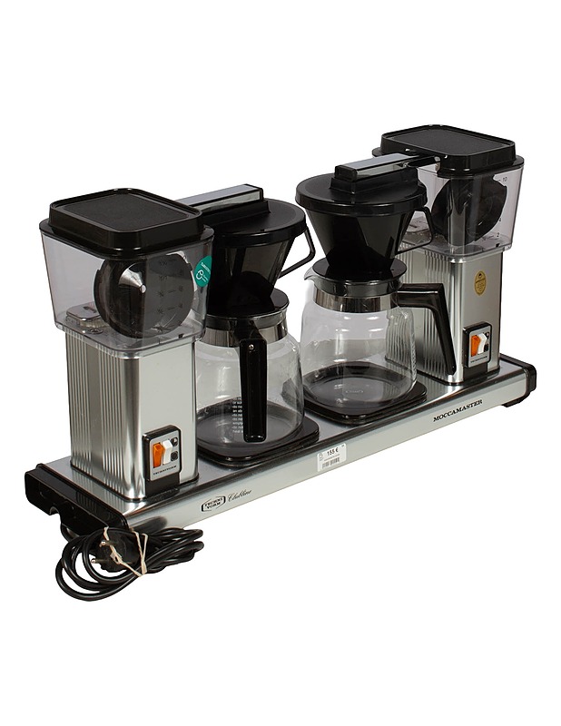 MOCCAMASTER 743.07B K Manual Double kahvinkeitin - Pienkodinkoneet - 10105560045 - 0