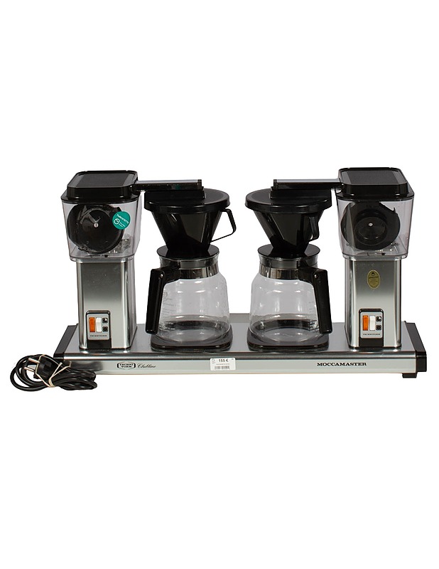 MOCCAMASTER 743.07B K Manual Double kahvinkeitin - Pienkodinkoneet - 10105560045 - 1