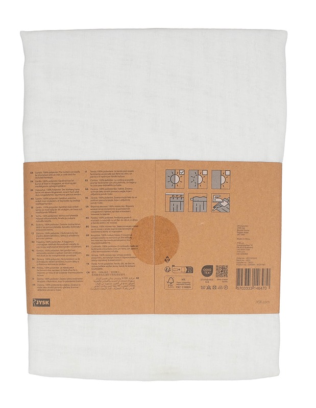 JYSK Golta verho, 140x245 cm - Verhot ja kapat - 10105560187 - 1