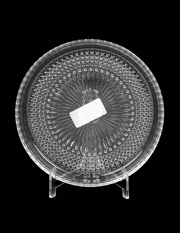 RIIHIMÄEN LASI Barokki lasilautanen - Designsuosikit - 10105560227 - 0