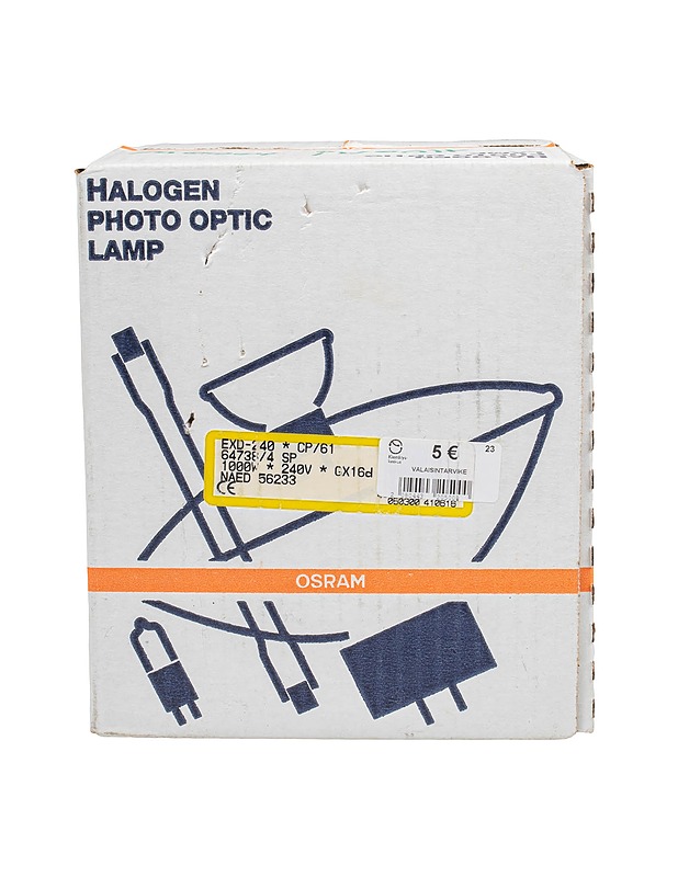 OSRAM Halogen Photo Optic -lamppu - Muu elektroniikka - 10105560277 - 1