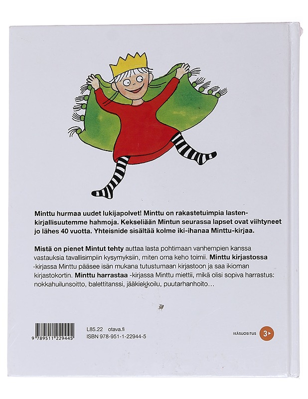 Eläköön Minttu - Maikki Harjanne - Lastenkirjat - 10105560329 - 1