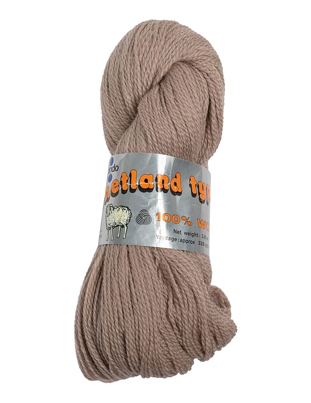 RONDO Shetland type vaaleanruskea lanka, 100g - Käsityö - 10105560330 - 0