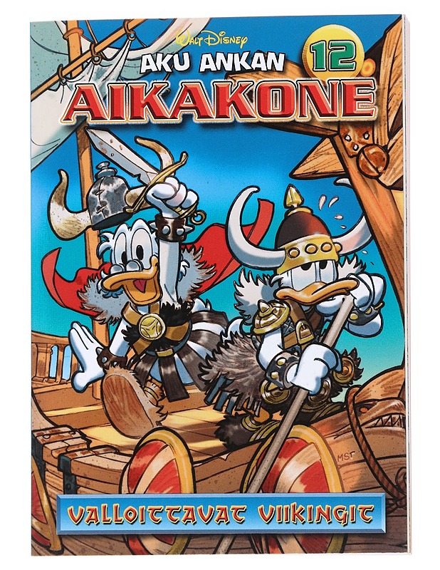 Walt Disney : Aku Ankan aikakone / 12 Valloittavat viikingit - Kastari, Anna - Sarjakuvat - 10105560345 - 0