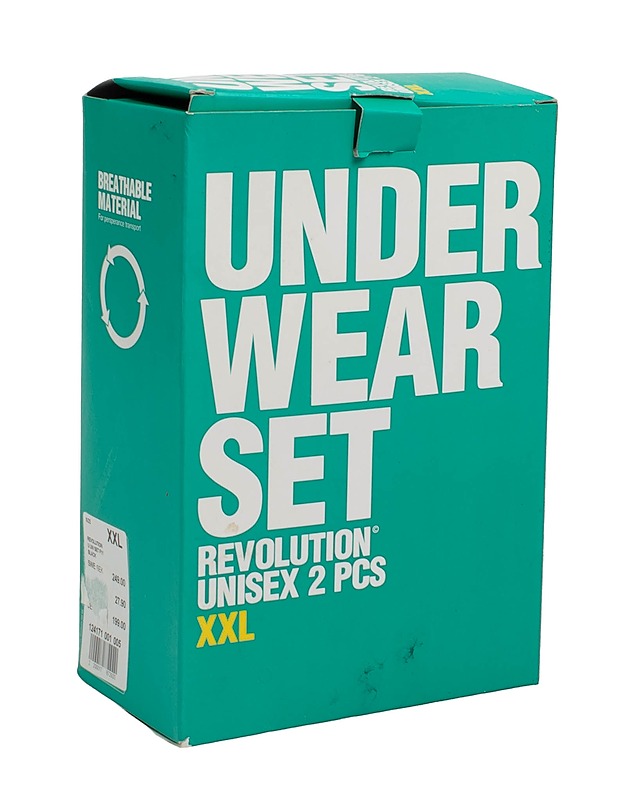 REVOLUTION Unisex alusasusetti, XXL, 2 osaa - Alusvaatteet - 10105560356 - 0