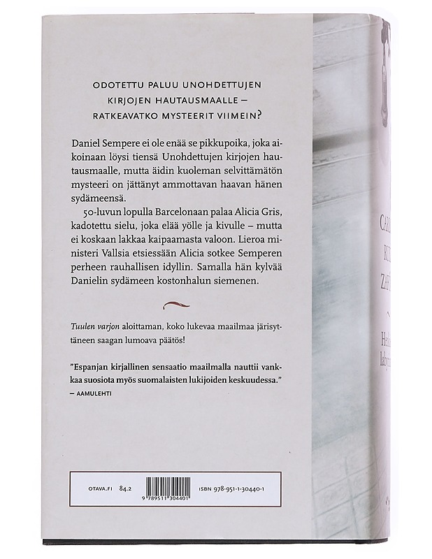 Henkien labyrintti - Ruiz Zafón - Jännitys ja dekkarit - 10105560374 - 1