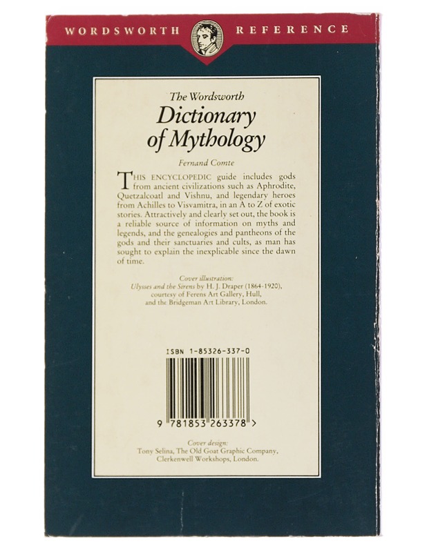 The Wordsworth dictionary of mythology - Fernand Comte - Tietokirjat ja oppaat - 10105560420 - 1