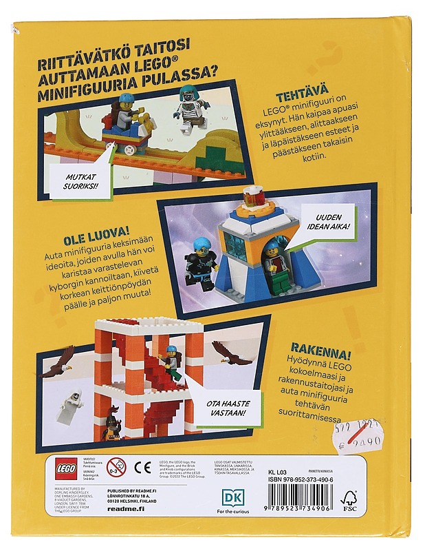 Minifiguurit : suorita tehtävä - Kosara, Tori - Lastenkirjat - 10105560454 - 1