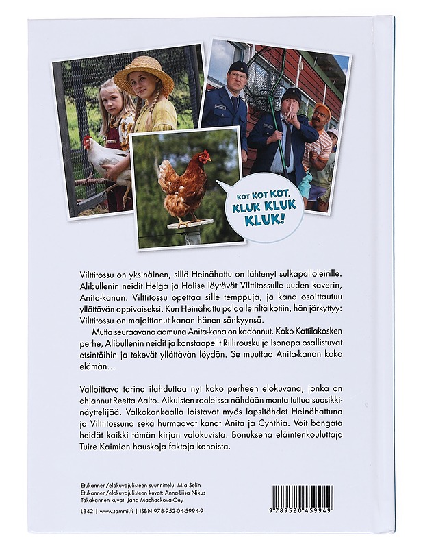 Heinähattu, Vilttitossu ja kana - Nopola, Sinikka - Lastenkirjat - 10105560488 - 1
