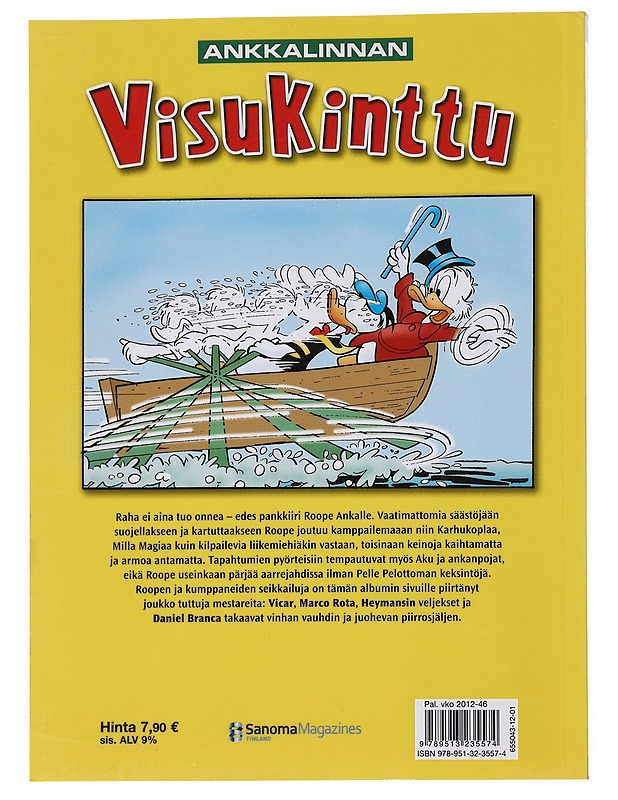 Walt Disney : Ankkalinnan visukinttu - Disney, Walt - Sarjakuvat - 10105560497 - 1