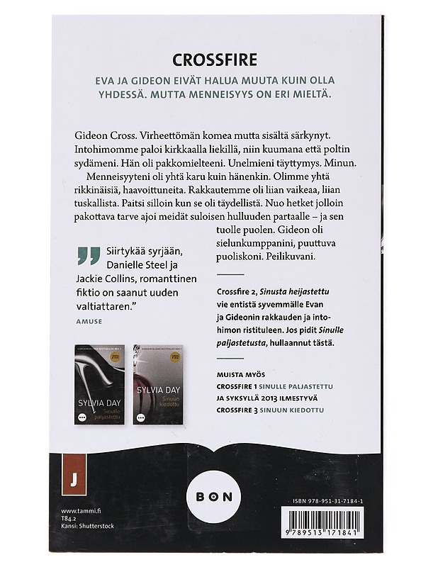 Sinusta heijastettu - Day, Sylvia - Romaanit ja novellit - 10105560509 - 1