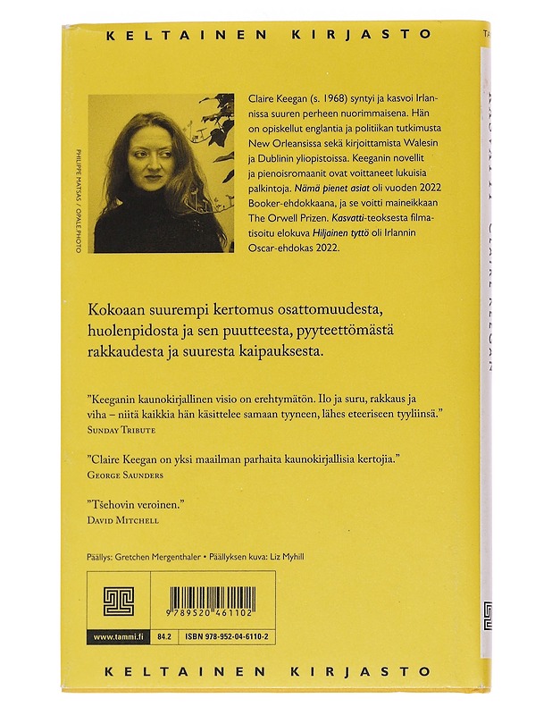 Kasvatti - Keegan, Claire - Romaanit ja novellit - 10105560522 - 1