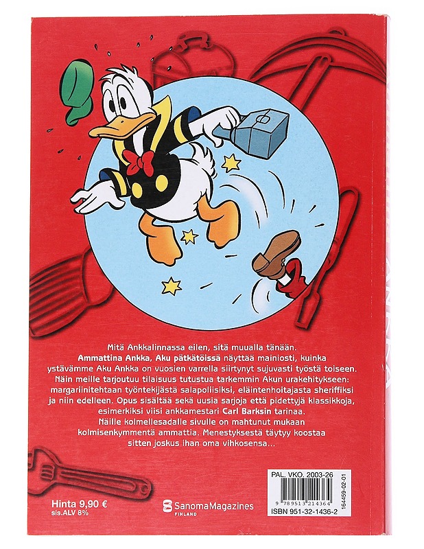 Walt Disney : Ammattina Ankka - Antila, Paula - Sarjakuvat - 10105560557 - 1