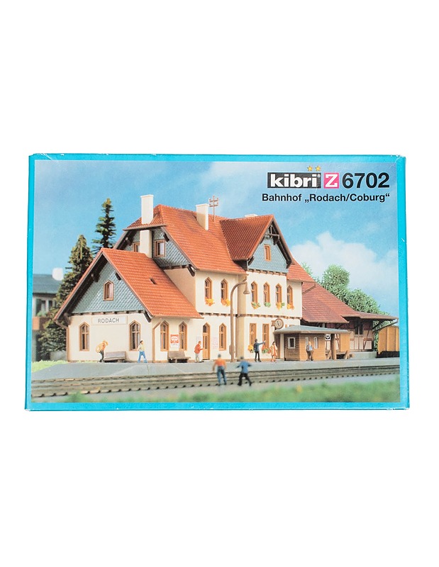 KIBRI 6702 Bahnhof Rodach/Coburg pienoismalli - Lasten lelut - 10105560559 - 0