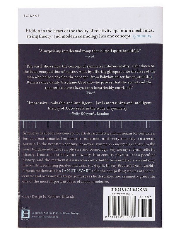 Why Beauty Is Truth - Ian Stewart - Romaanit ja novellit - 10105560572 - 1