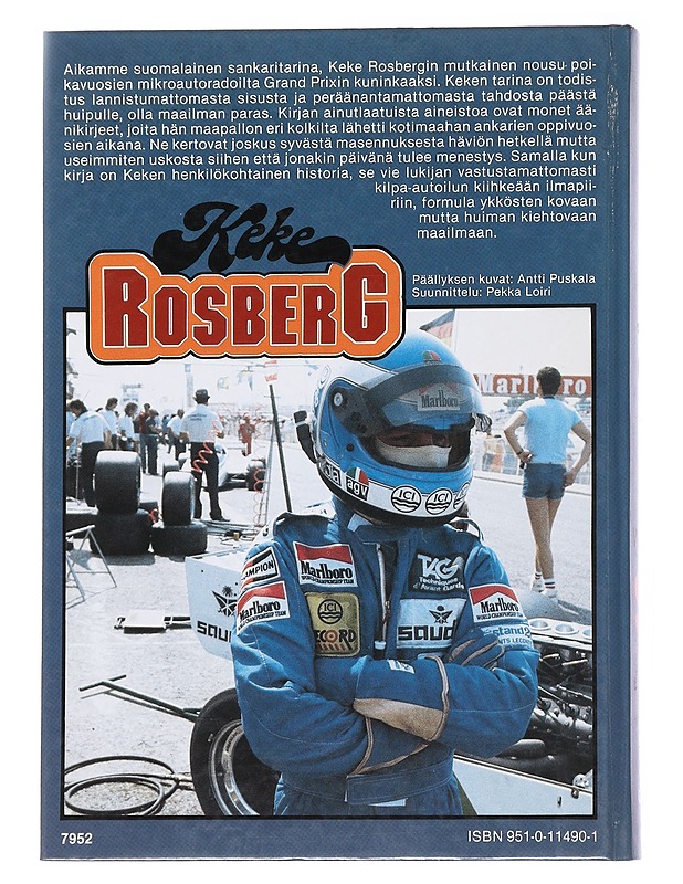 Keke Rosberg - Temu, Lauri, signeerattu - Elämäkerrat ja muistelmat - 10105560579 - 1