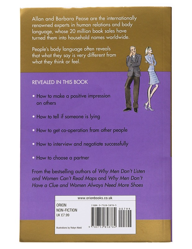 The definitive book of body language - Pease, Allan & Barbara - Tietokirjat ja oppaat - 10105560629 - 1