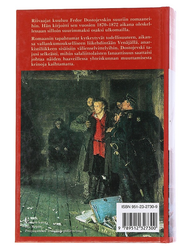 Riivaajat - Fedor Dostojevski  - Romaanit ja novellit - 10105560645 - 1