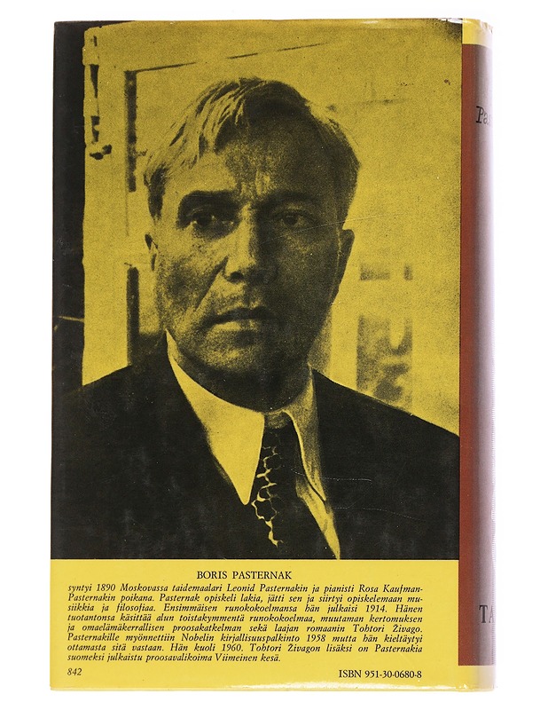 Tohtori Zivago - Boris Pasternak - Romaanit ja novellit - 10105560673 - 1