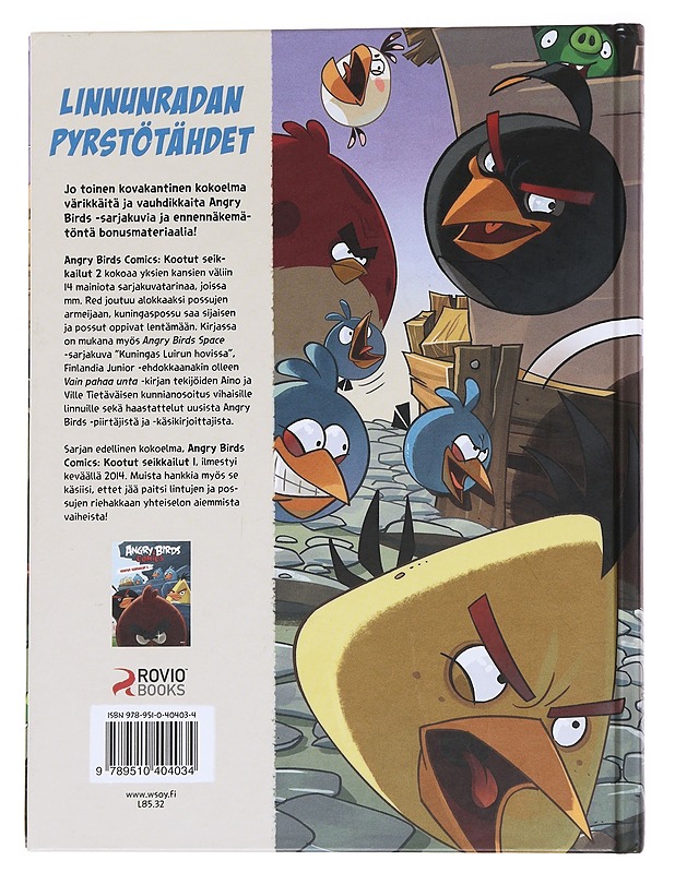 Angry Birds Comics: Kootut seikkailut 2 - Sarjakuvat - 10105560667 - 1