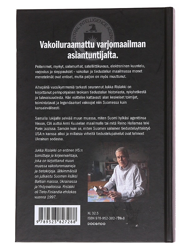 Tiedustelu ja vakoilu : opit, operaatiot, agentit - Rislakki, Jukka - Tietokirjat ja oppaat - 10105560687 - 1