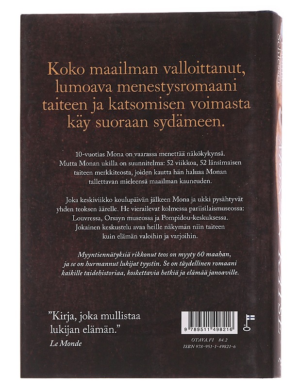 Monan katse - Schlesser, Thomas - Taide- ja kulttuurikirjat - 10105560693 - 1