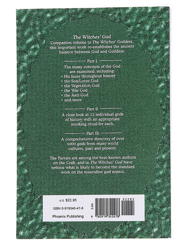 The Witches' God - Janet & Stewart Farrar - Tietokirjat ja oppaat - 10105560699 - 1