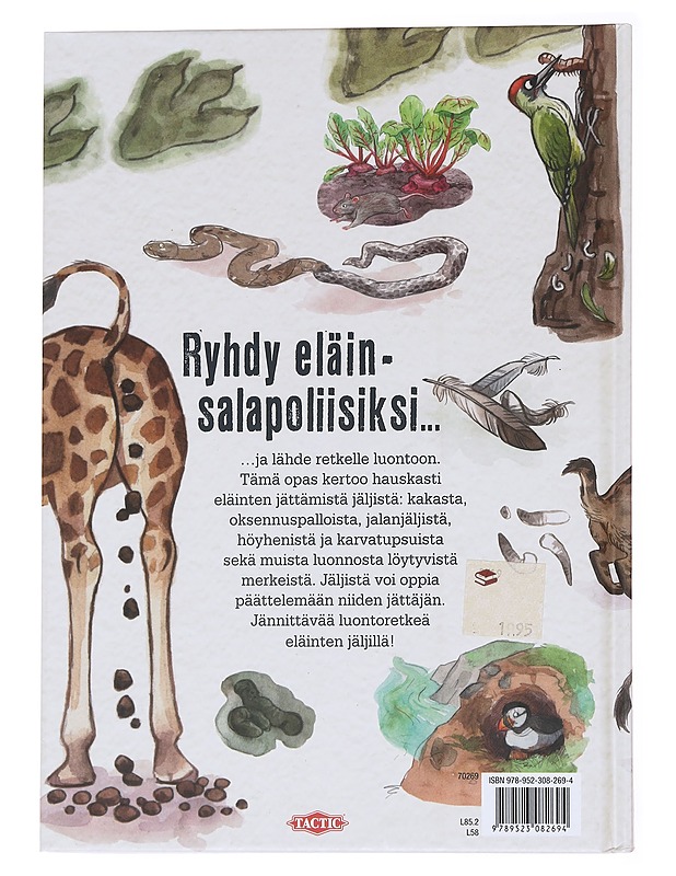 Karhun kakkaa ja muita eläinten jälkiä - Seed, Andy - Lastenkirjat - 10105560714 - 1