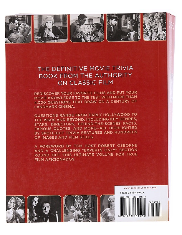 TCM classic movie trivia : featuring more than 4,000 questions to test your cinema smarts - foreword by Robert Osborne - Tietokirjat ja oppaat - 10105560825 - 1