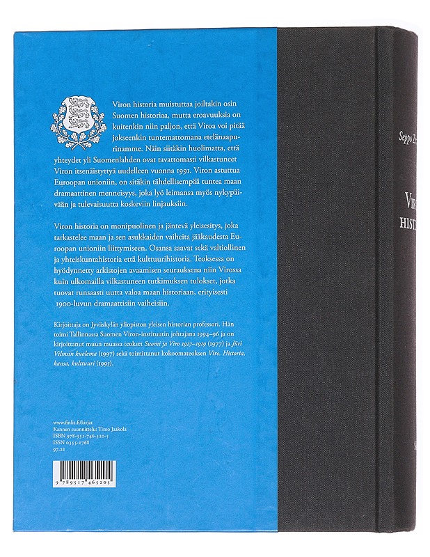 Viron historia - Seppo Zetterberg - Historiakirjat - 10105560838 - 1