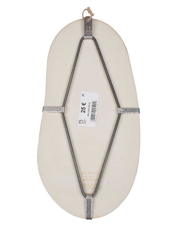 ARABIA Valkovuokot seinälaatta - Designsuosikit - 10105560843 - 1