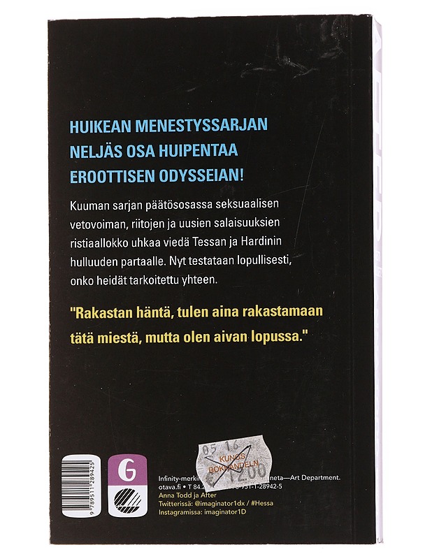 After / ikuisesti onnelliset? - Todd, Anna - Romaanit ja novellit - 10105560850 - 1