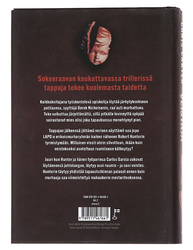 Veistäjä - Carter, Chris - Jännitys ja dekkarit - 10105560857 - 1