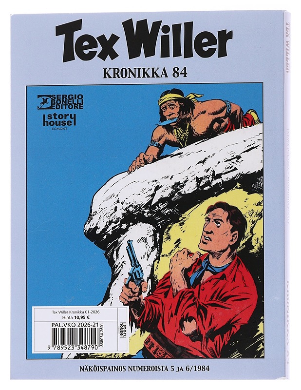 Tex Willer : kronikka 84 - Bonelli, Gianluigi - Sarjakuvat - 10105560887 - 1