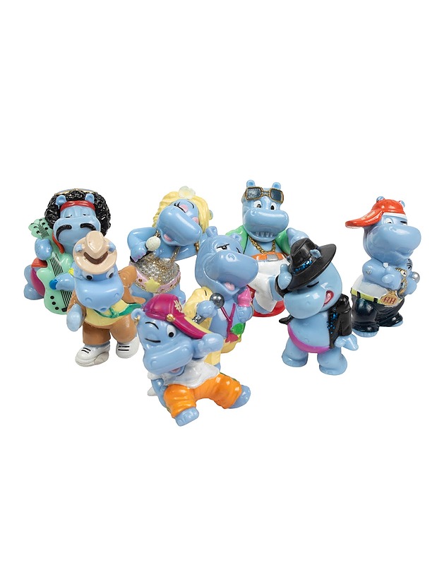 FERRERO Happy Hippo keräilyhahmot, 8 kpl  - Lasten figuurit - 10105560911 - 0