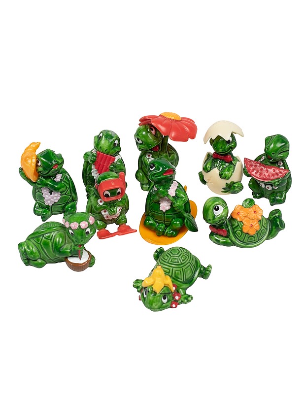 FERRERO Teeny Tapsi Turtles keräilyhahmot, 10 kpl - Lasten figuurit - 10105560914 - 0