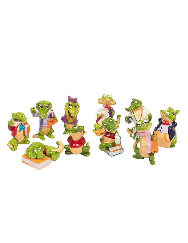FERRERO Crazy Crocos keräilyhahmot, 10 kpl - Lasten figuurit - 10105560917 - 0