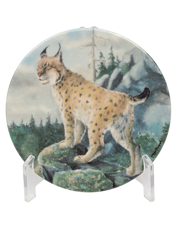 ARABIA Metsäneläimet - Ilves -koristelautanen - Koriste-esineet - 10105560934 - 0
