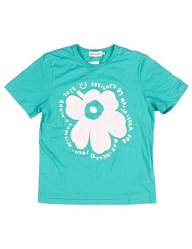 MARIMEKKO Vihne Unikko Placement t-paita, XS - Naisten paidat ja topit - 10105560935 - 0