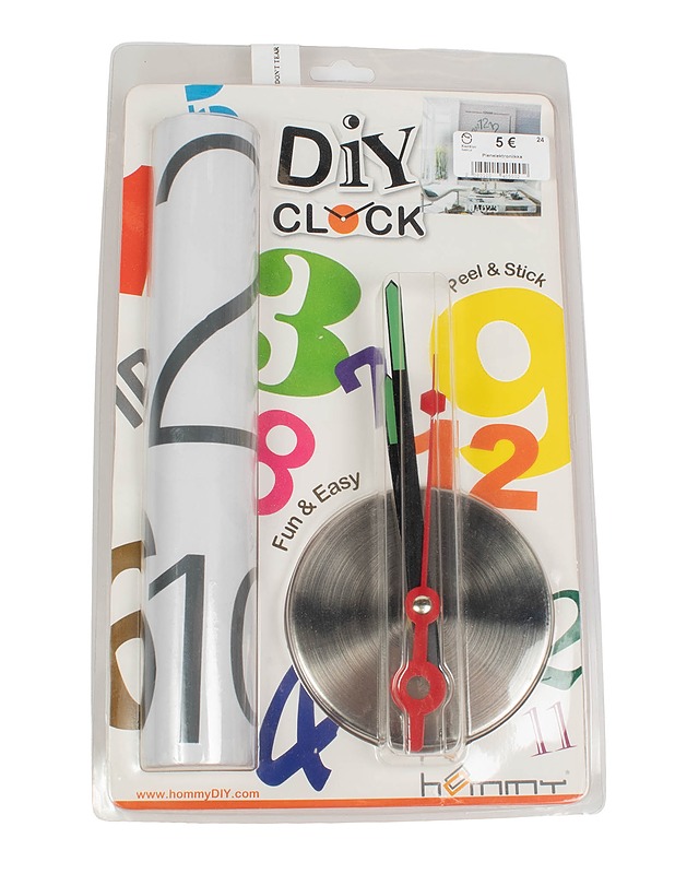 HOMMY DIY -seinäkelloaskartelusarja - Muu elektroniikka - 10105560966 - 0