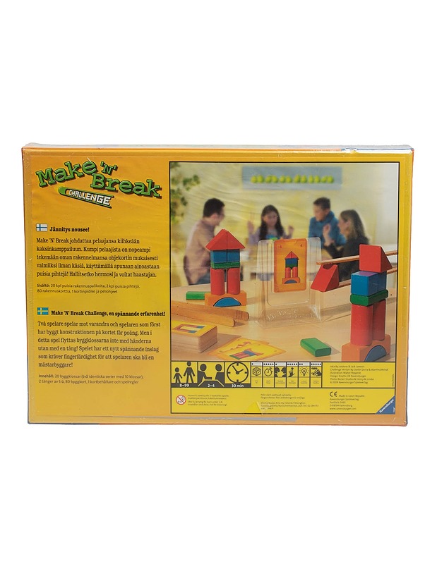 RAVENSBURGER Make 'n' Break Challenge lautapeli - Lautapelit - 10105560980 - 1