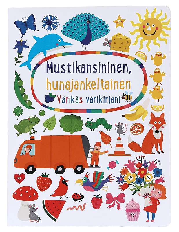 Mustikansininen, hunajankeltainen / värikäs värikirjani - Holtfreter, Nastja - Lastenkirjat - 10105560997 - 0