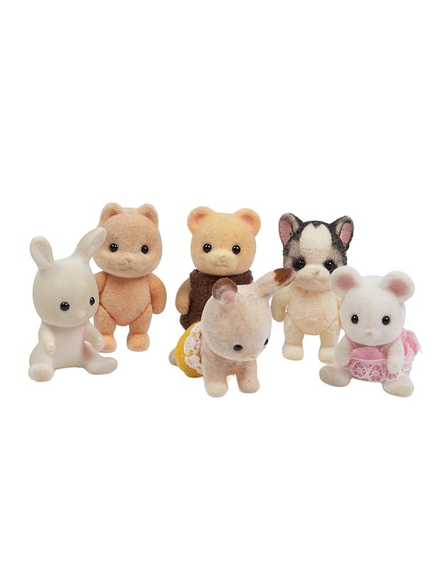 SYLVANIAN FAMILIES vauvahahmot, 6 kpl - Lasten lelut - 10105561025 - 0