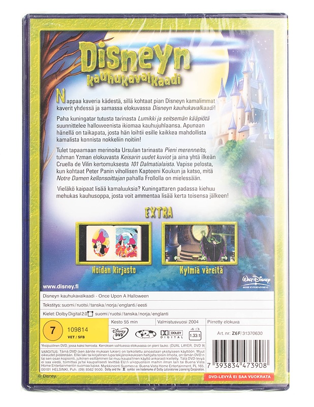Disneyn kauhukavalkaadi - DVD - DVD-elokuvat - 10105561148 - 1