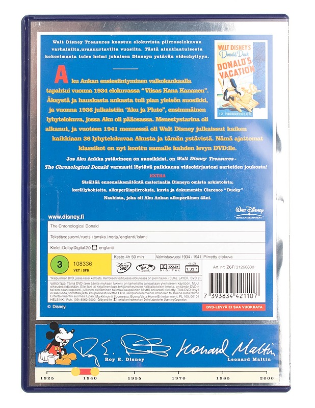 The chronological Donald - DVD - DVD-elokuvat - 10105561160 - 1