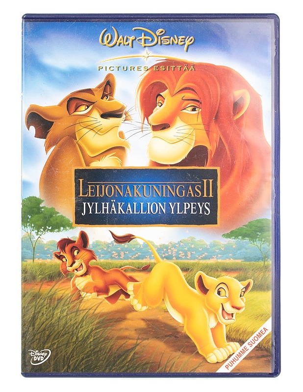 Leijonakuningas 2, jylhäkallion ylpeys - DVD - DVD-elokuvat - 10105561215 - 0