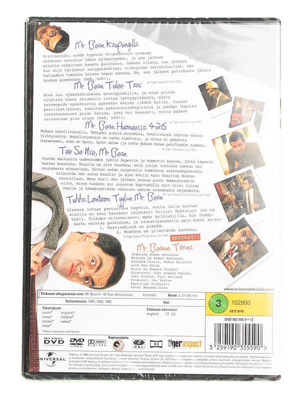 Mr. Bean : 10 years ; Vol. II - DVD - DVD-elokuvat - 10105561245 - 1