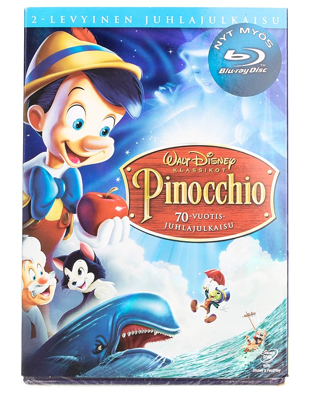 Pinocchio : 70-vuotisjuhlajulkaisu - DVD - DVD-elokuvat - 10105561334 - 0