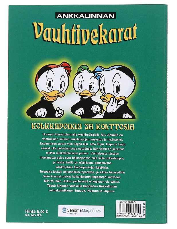 Ankkalinnan vauhtivekarat - Disney, Walt - Sarjakuvat - 10105561346 - 1