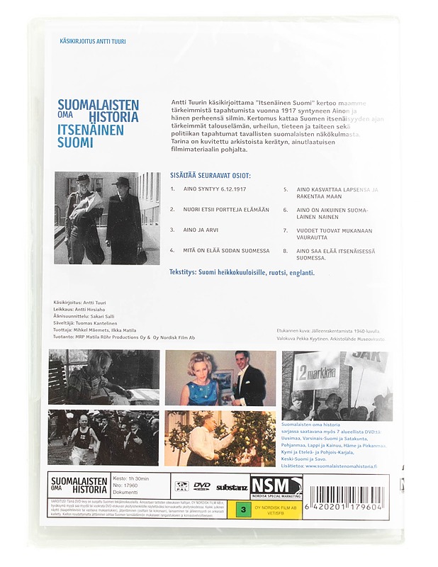 Suomalaisten Oma Historia: Itsenäinen Suomi - DVD-elokuvat - 10105561356 - 1